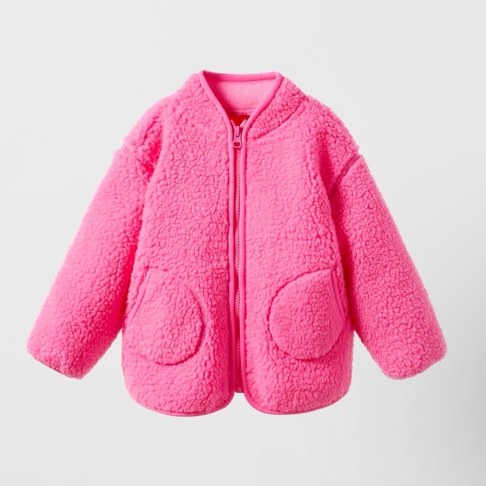 Zara Polar Fleece Jacket Size 2-3 Years